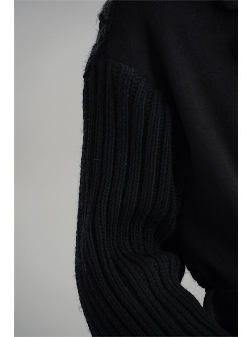 Cappotto con cintura Love To Love by Gai Mattiolo | LV1607NERO